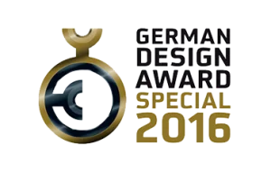 German Design Award Special 2016 – Auszeichnung für Produktdesign & Produktentwicklung Industrialpartners
