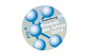 Auszeichnung Produkt des Jahres 2013 pro-k