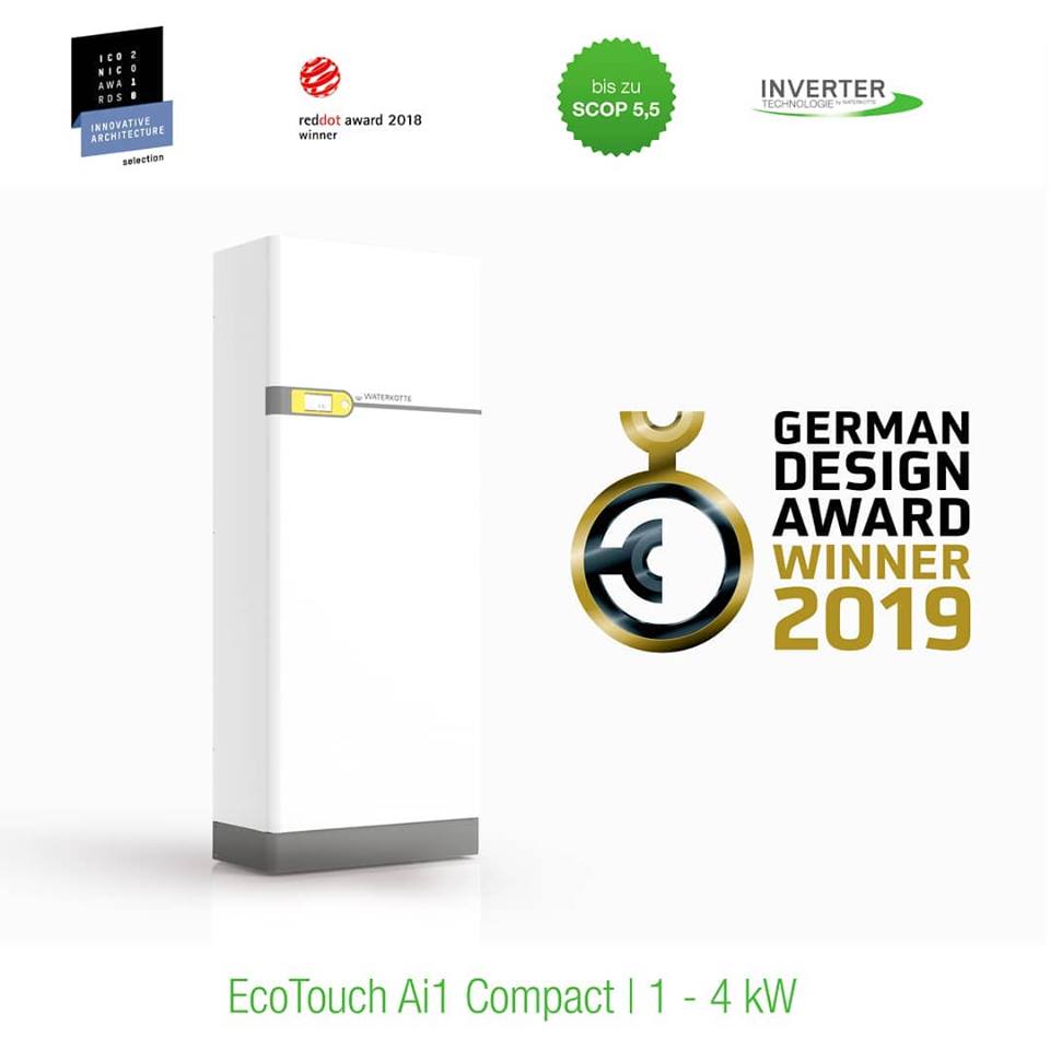 german design award 2018 waterkotte - Projekte
